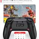 Wireless Switch Controller for Nintendo Switch/Switch 2/Lite/OLED Controller, Switch Controller with a Mouse Touch Feeling on Back Buttons, Extra Switch Pro Controller with Wake-up,Programmable, Turbo Function