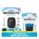Thermacell Patio Shield Mosquito Repellent E-Series Rechargeable Repeller; 20’ Mosquito Protection Zone; Includes 12-Hour Repellent Refill & 40-Hour Refill; Bug Spray Alternative