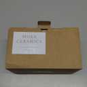 Mora Double Wall Ceramic Coffee Travel Mug with Lid, 14 oz, Portable, Microwave, Dishwasher Safe, Insulated Reusable Tall Cup, Splash Resistant Lid - To Go Tumbler for Car Cup Holder, Seafoam