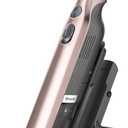 Cordless Stick Vacuum Cleaner, Rechargeable Handheld Vacuum with Charging Base (Rose Gold)