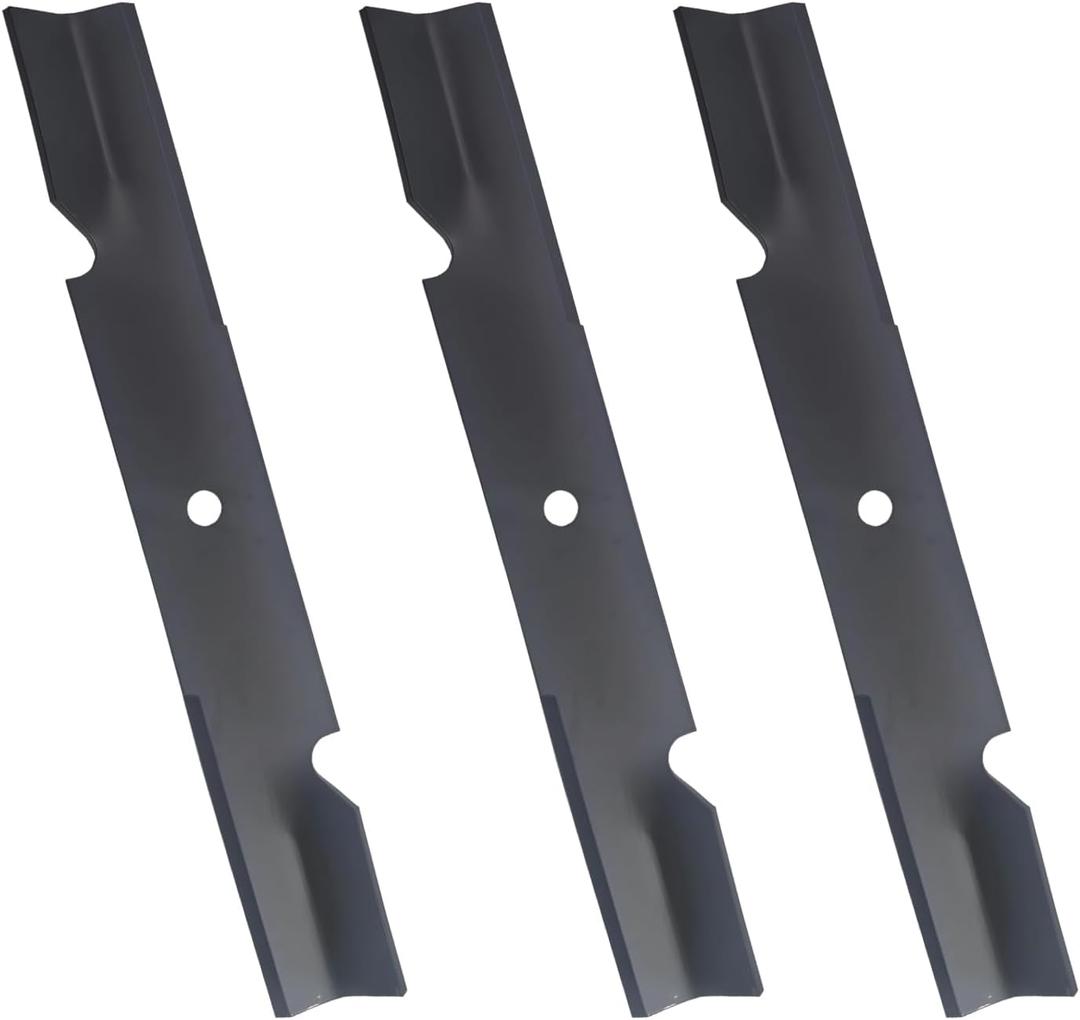 3PCS 482878 Mower Blades Compatible with Scag Tiger Cub Wildcat Turf Tiger 52'' Deck Lawn Mower Replace OE 481707, 48108, 482462, 481711, 48185, A48108, A48185 21227S 5101756s
