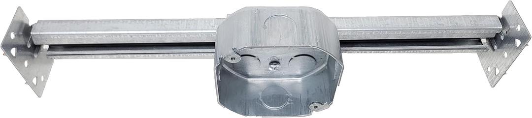 Sealproof Fan Brace - Electrical Box and Support Bar for Ceiling Fans and Light Fixtures, New Installations and Remodels