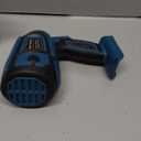 Cordless Paint Sprayer for Dewalt 20V MAX Battery High Power Electric Spray Paint Gun Easy to Clean for Furniture Cabinets House Painting Blue (Not Include Battery)