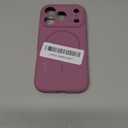 Miracase Magnetic for iPhone 17 Pro Case, Compatible with MagSafe, Integrated Silicone Camera Control Cover, 3.0mm Thicken Shockproof Drop Protection Phone Case for 17 Pro,Blackcurrant