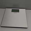 Taylor Digital Scales for Body Weight, 400 LB Capacity, Unique Blue LCD, Auto on and Off Scale, 11.8 x 11.8Inches, Stainless Steel
