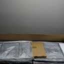 WLIVE Wide Dresser with 6 Drawers, TV Stand for 50 Inches TV, Entertainment Center with Metal Frame, Wooden Top, Fabric Storage Dresser for Bedroom, Hallway, Entryway, Black and Rustic Brown