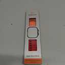 Bandletic Magnetic Watchband Compatible with Apple Watch for Men 49mm 42mm (Series 3/2/1) 45mm 49mm Men, Silicone Sport Strong Magnet Strap for iWatch Series 11 10 9 ULTRA 2 SE3 8 7 6 5 4, Red/Black