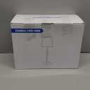 2 Pack Cordless Table Lamp, Rechargeable Desk Lamp with Fabric Shade, Battery Operated Lamp 3 Color Stepless Dimming, Small Touch Bedside Lamp Home Decor for Dining, Counter (Brushed Gold)