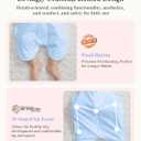 Swaddle for Newborns, Baby Swaddles 0-3 Months 5-13lb, Arms Up Swaddle 0-3 Months Newborn with Moisture-Wicking Fabric, Promotes Healthy Hip Development, 2-Way Zipper & Foot Buttons, 1Pack,Blue
