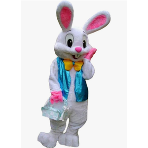 Easter Party Rabbit Costume Bunny Costume Plush Halloween Animal Mascot Costume