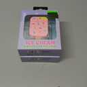 Ice Cream Case Compatible with AirPods Pro 2 Case, Carabiner Included, Supports Wireless Charging, Full Protection, 2 Pack 