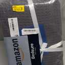 Bedsure Gentlesoft 100% Cotton Blanket Queen Size for Bed - Breathable and Soft, Thick Cozy Waffle Weave Christmas Blanket Gift for Women, Dark Grey, 90x90 Inches