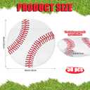 2 x Marspark 50 Pcs Baseball Goodie Bags Resealable Pouches Team Games