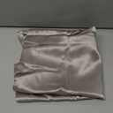 ZIMASILK 100% Pure Mulberry Silk Pillowcase for Hair and Skin Health,Soft and Smooth,Both Sides Premium Grade 6A Silk,600 Thread Count,with Hidden Zipper,1pc (King 20''x36'', Gray)