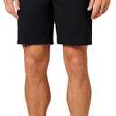 Amazon Essentials Men's Slim-Fit 9" Stretch Chino Short (Black)