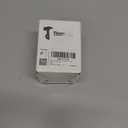 Therwen 100 Pcs 1.2 Inch Metal Stamping Blanks Silver Round Stainless Steel Blank Dog Tags with Hole Metal Polished Tags for Engraving with Key Rings for Bracelet Jewelry Making