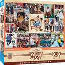 MasterPieces 1000 Piece Jigsaw Puzzle for Adults, Family, Or Youth - Rockwell Collage - 19.25"x26.75"