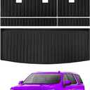 Cargo Mat with Backrest Mat for Chevrolet/Chevy Tahoe/GMC Yukon 2025-2021 All Weather Tahoe/Yukon Trunk Cargo Liner for Tahoe/GMC Yukon Accessories 2025-2021 TPE Back Seat Cover Protector