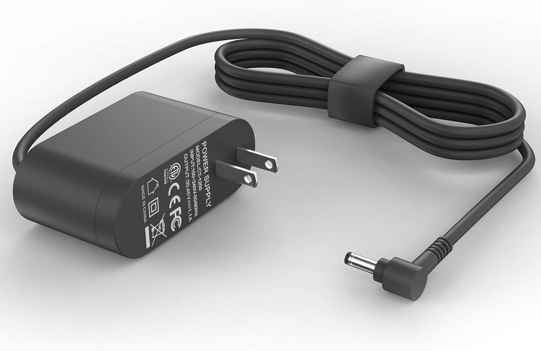 30.45V Replacement for Dyson Vacuum Charger for Dyson V10 V11 V12 V15 SV12 SV14 SV16 SV20 SV22 Absolute Animal Motorhead Cordless Vacuum Power Supply, 6Ft