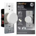 GE Single Pole Rotating Dimmer Switch, Rotate On/Off, Use with Dimmable LED, CFL, and Incandescent Bulbs, Includes Two Knob Colors, UL Listed, White/Light Almond, 18021