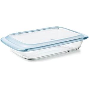 OXO Good Grips Freezer-to-Oven Safe 3 Qt Glass Baking Dish with Lid, 9 x 13
