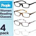 Gaoye +2.25 Multi Pack Reading Glasses - Blue Light Blocking Lenses, TR90 Frames, UV400 - Eyeglasses with Clear Vision