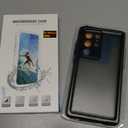 SPORTLINK for Samsung Galaxy S23 Ultra Case Waterproof - Built in Lens & Screen Protector[IP68 Underwater][6.6FT Military Dropproof][Dustproof] Full Body Shockproof Case for Galaxy S23 Ultra 6.8 (Black)