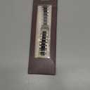 Wearlizer Compatible with Apple Watch Band 38/40/41/42mm Womens, Stainless Steel Wristbands Scrub Gold Resin Replacement Classic Bracelet Clasp iWatch Series 11 10 9 8 7 6 5 4 3 SE/Ultra 3 2 1/Sport (Champange Gold+Black)