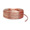 Copper Clad Aluminum (CCA) Speaker Wire Cable Spool (12AWG, 50FT)