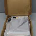 Corner Bread Box for Kitchen Countertop, Bread Storage Container for Homemade Bread, Two Layer Breadbox under Cabinet Mount, Large Bread Holder for Kitchen Counter, Panry Shelf