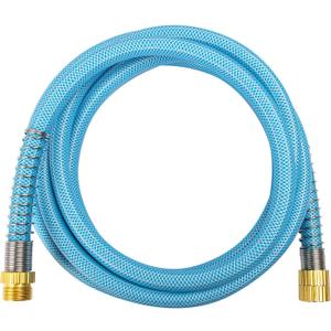 Fevone Garden Leader Hose 3 ft., Lightweight Hybrid Water Hose, Flexible and Durable, Leak-Free Connections