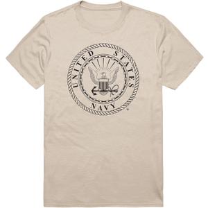 Rapiddominance Basic Licensed Military Tees (Beige, M)