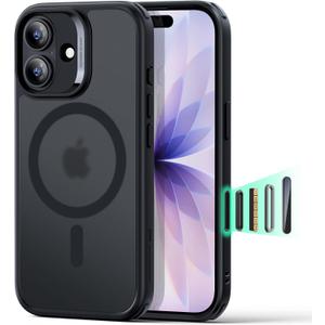 ESR for iPhone 17 Case, Camera Control, Compatible with MagSafe, Shockof Military-Grade tection, Magnetic Phone Case for iPhone 17, Classic Hybrid Case, Frosted Black