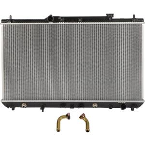 Radiator Compatible with for Toyota Camry 2.2L 1997-2001 for Toyota Camry 3.0L 1997 for Toyota Solara 2.2L 1999-2001 Automotive Replacement Engine Radiators Replace 1909 CU1909