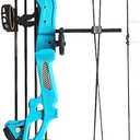 Compound Bow Archery for Youth and Beginner, Right Handed,19-28 Draw Length,15-29 Lbs Draw Weight, 260 fps