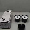 Cordless Table lamp, 5200mAh Battery Operated Lamp,3 Color Stepless Dimming Desk Lamp, IP54 Waterproof Outdoor Table Lamps for Restaurant/Bedroom/Bars/Party/Camping/Cafe Night Light (Black-1), Pack of 2