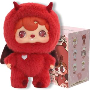 52TOYS POUKAPOUKA Mood Bubbles Vinyl Plush Toy Blind Box with Soft and Adorable Design, Perfect for Cuddling, Display, and Unique Posing, Ideal Gift for Birthday Party