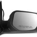 Right Passenger Side Mirror Assembly Compatible with Civic 2016-2021 Side View Mirror with Camera & Heated & Power Glass and Manual Folding Replaces 76208-TBC-A02ZA HO1321284 (White 11Pins)