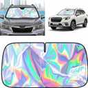 for Subaru Forester 2019-2025 Windshield Sun Shade - Foldable Windshield Cover Sun Shade for Forester Accessories Protect Car from Sun Rays Overlapping UV Reflective Window Sunshade