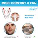 2PCS Replacement Cushion (Large) for Wisp - Cosy Fit for Secure Seal, IBEET Replacement Nasal Supplies, Large