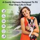 EcoBark Teacup Dog Harness - Luxury Step in Dog Harnesses XXXS - Reflective and Adjustable Vest Harness - Soft Mesh Halter Harness Vest for Puppies & Dogs (Baby Pink)