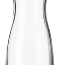 2 Pack 2 Liter/68 oz Square Glass Pitcher with Lid, Classic Stripes Water Pitchers with Handle for Fridge, Large Jug for Iced Tea, Coffee, Borosilicate Glass Carafe for Hot/Cold Brew Drink, Gold