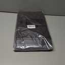 PLEASOR Door Mat for Front Door Entrance, Dirt Trapper Washable Welcome Mat Outdoor Indoor, Non-Slip Waterproof Doormat for Outside/Inside Use, Low Profile Entryway Rug, 20"x32", Black (2'8" x 1'8" (Rectangular))