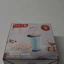 DASH Hot Air Popcorn Popper Maker with Measuring Cup to Portion Popping Corn Kernels + Melt Butter, 16 Cups - Aqua