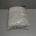 OVZME Extra Long Linen Shower Curtain 96 Inch Long, Boho Chic Textured Soft Fabric Heavy Duty Cloth Bathroom Shower Curtain with Tassel, Tall Farmhouse Luxury Bath Decor, 72Wx96L Inches