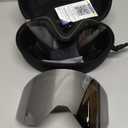 Ski Goggles, OTG Over Glasses Snowboard Goggles with 2 UV400 Anti-Fog Detachable Magnet Lenses for Men&Women Adult (Ver.2 Silver(vlt 9%) + Clear (Vlt 83.5%))