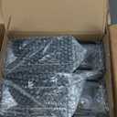 Cybrasc 4 Pack Solar Porch Lights Outdoor, Dusk to Dawn & Motion Sensor Wall Light with Lantern Shape, 3 Modes IP65 Waterproof, E26 Bulb Exterior Sconce for Front Porch, Garage, Patio Security