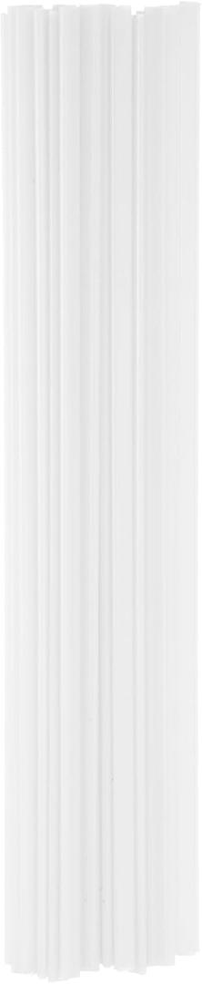 MECCANIXITY 10 Inch Plastic Welding Rods, Double-Strand Round Sticks ABS Welding Rods for Plastic Welder Kayak Car Bumper Repair Pack of 30 Dia 5mm, White