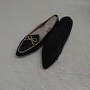 BEJINASH Women's Loafer Flats Casual Knit Fabric Lightweight Dressy Shoes Washable Elegant Pointed-Toe lace-up Bow Shoes Comfortable Ballet Shoes for Women Perfect for Daily 9.5