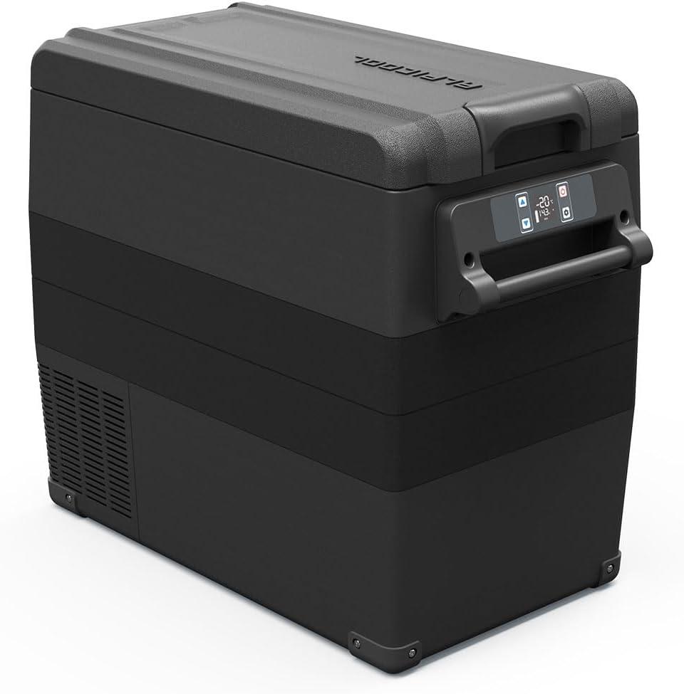 Alpicool NCF55 Portable Fridge Freezer,12 Volt Car Refrigerator, 52 Quart (49.4 Liter) Fast Cooling 12V Car Fridge -4~68,for Outdoor, Camping, RV, Truck, 52 Qt-NCF55